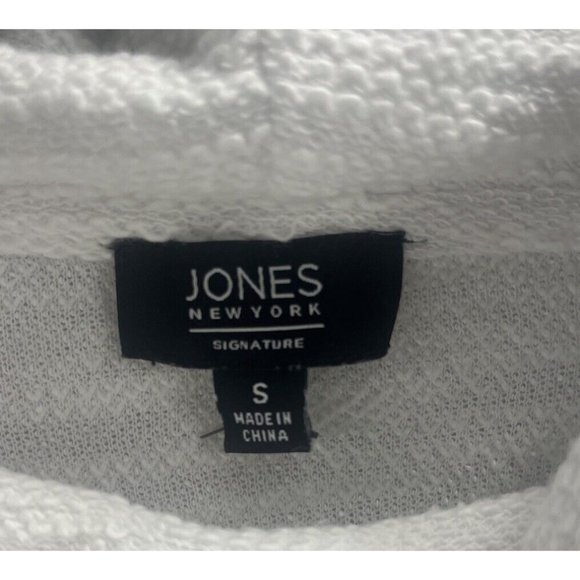Jones New York Signature Womens Sweater Color White Size S Pullove Cowl Neck - Picture 7 of 10